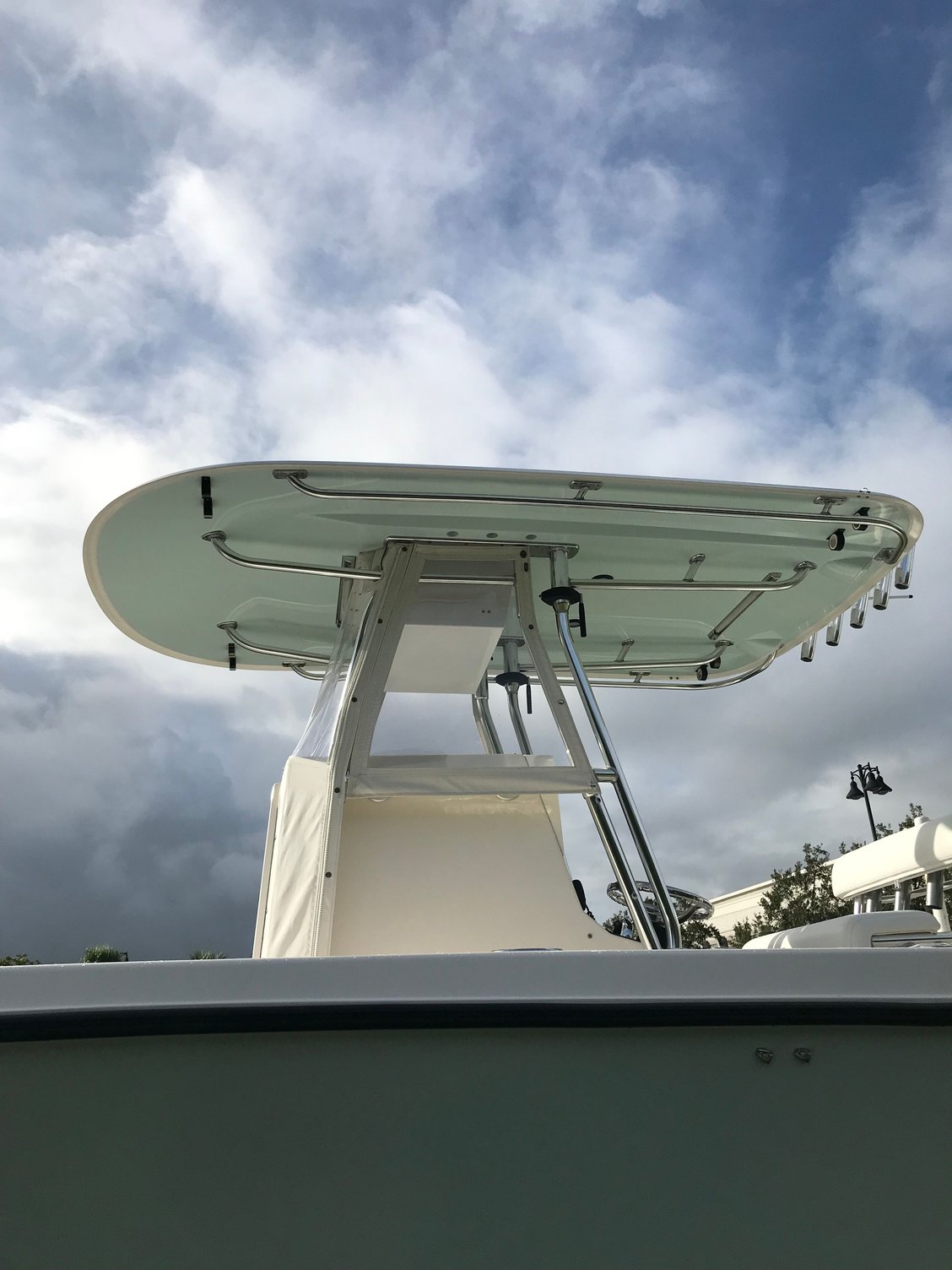 Birdsall Marine Fiberglass Hardtop for 25 Open Contender The Hull