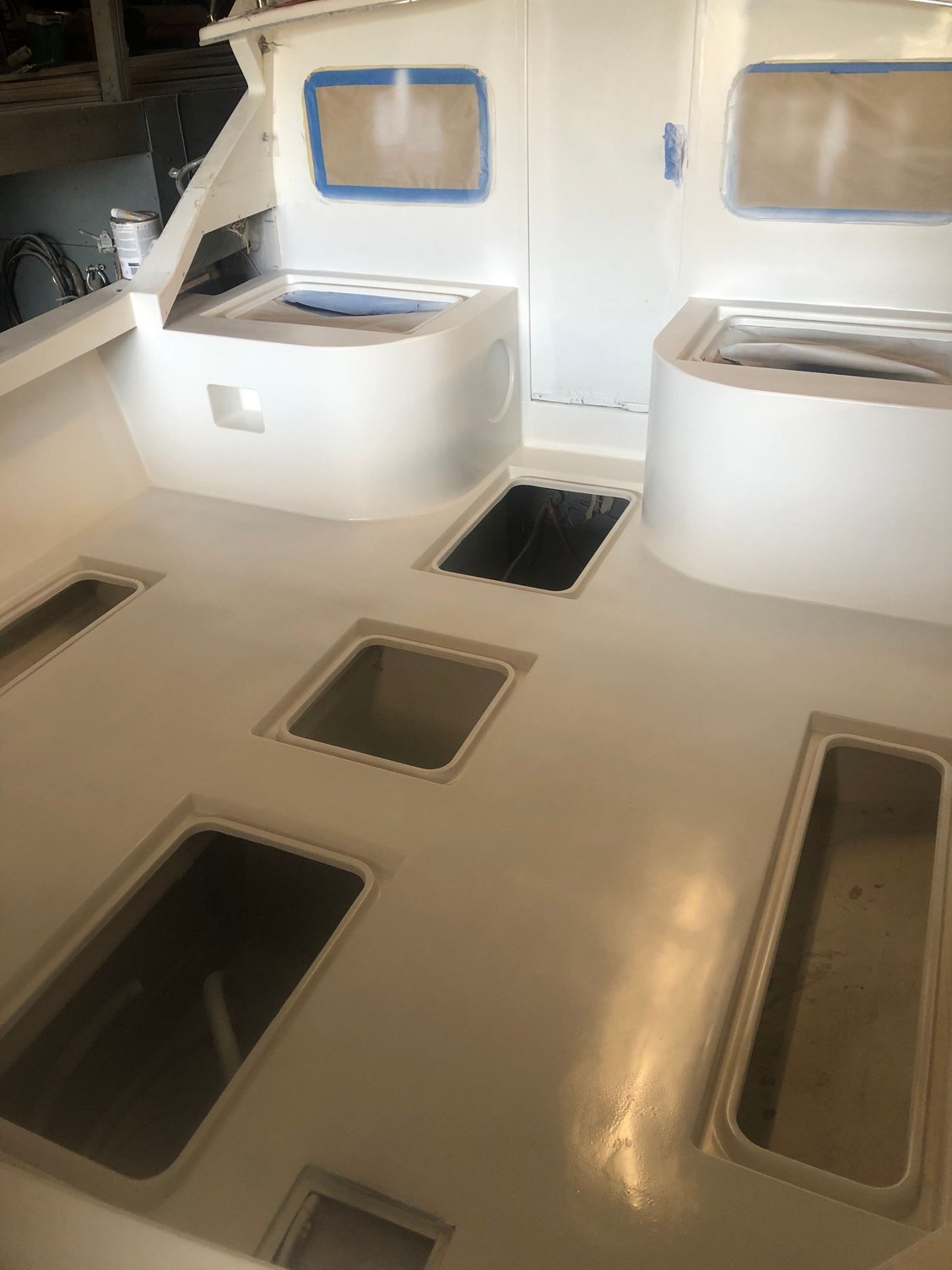 Fiberglass hatch and gutter The Hull Truth Boating and Fishing Forum