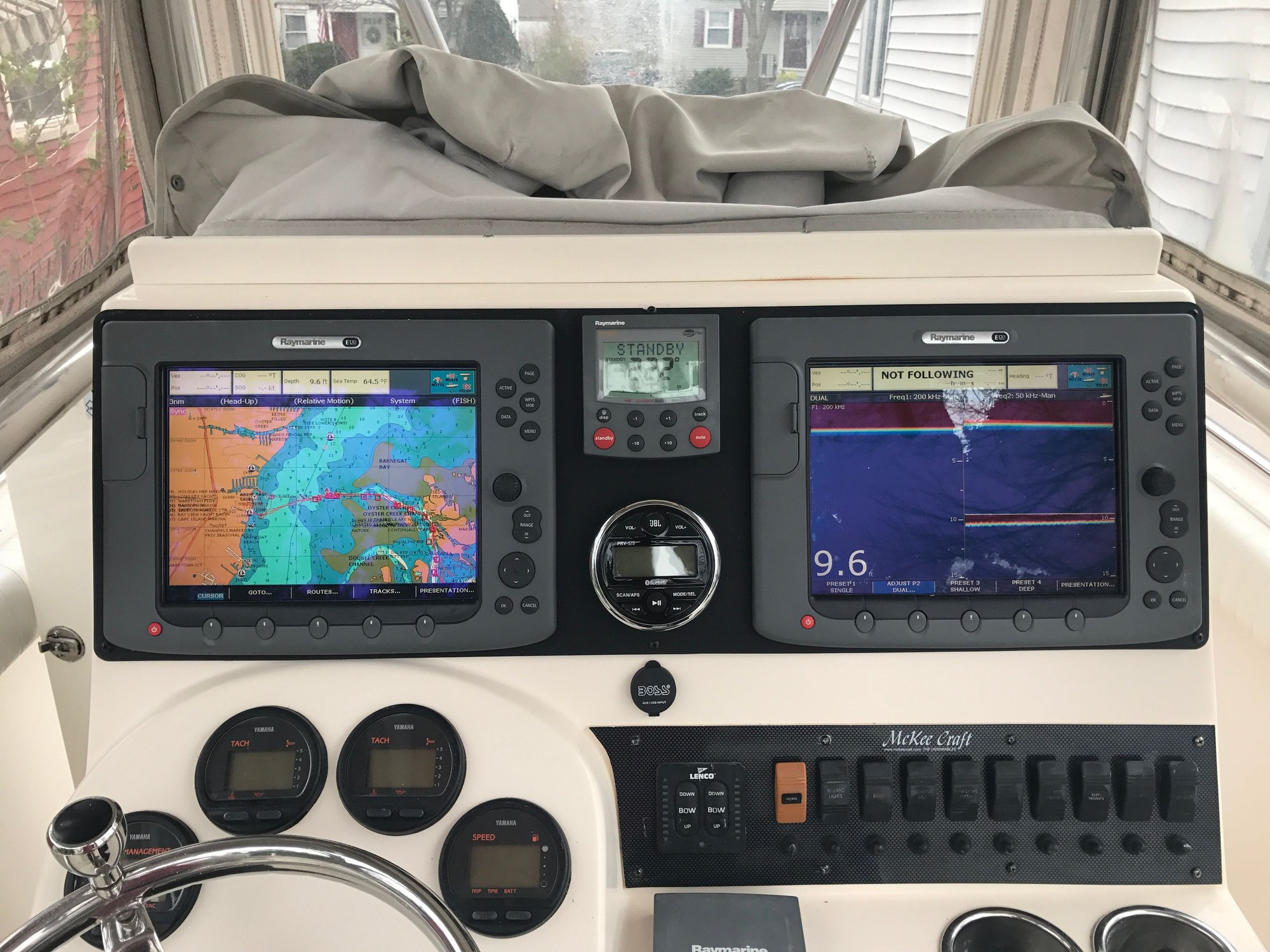 Raymarine E120 Electronics Package - The Hull Truth - Boating and