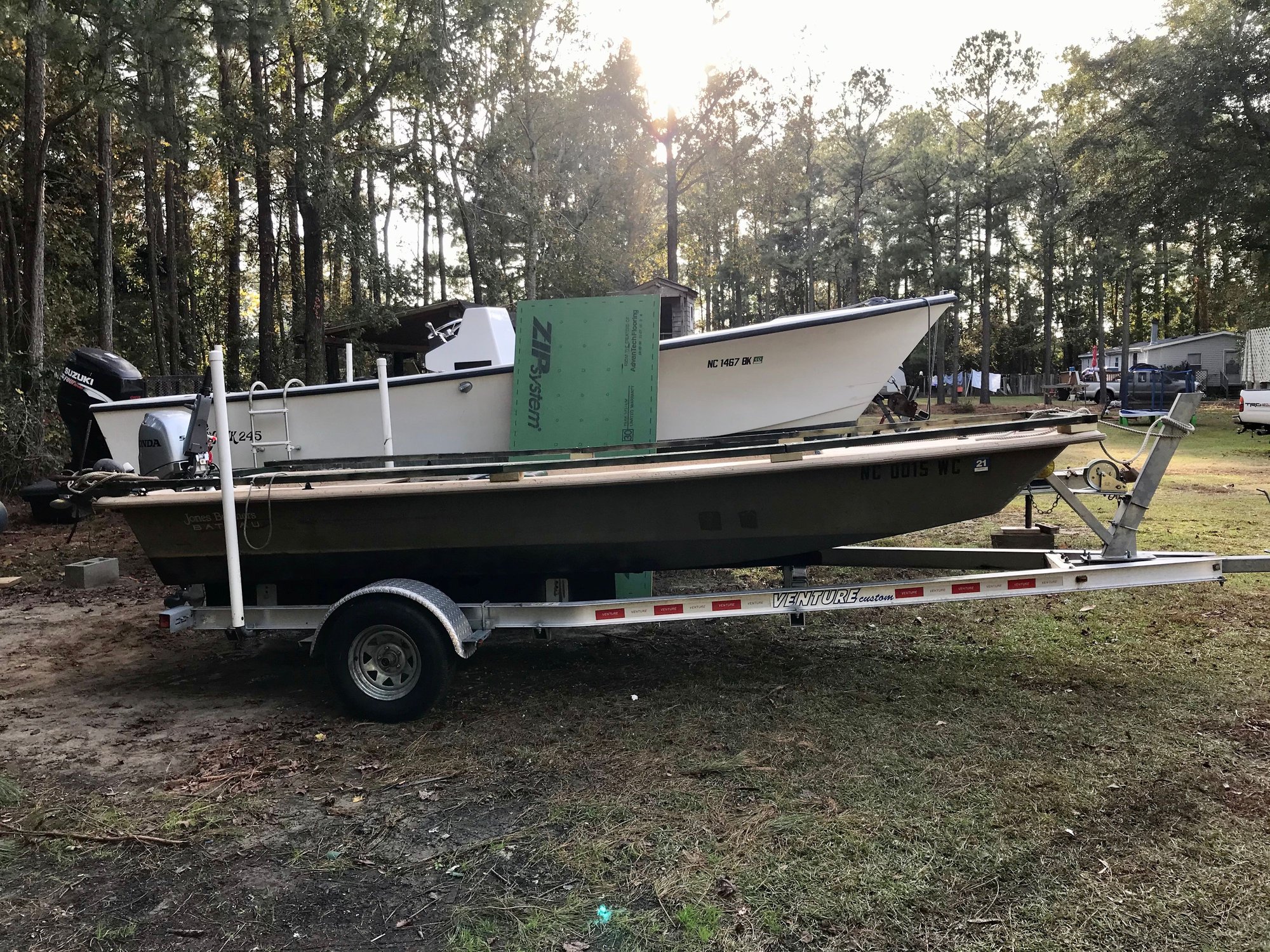 Jones Brothers 17 Bateau New 50 Honda tiller The Hull Truth Boating