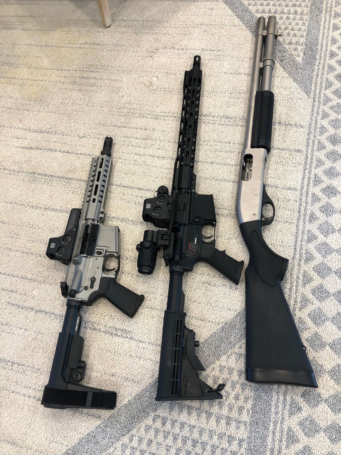 Mossberg 590 Mariner vs. Remington 870 Marine Mag vs. Winchester SXP