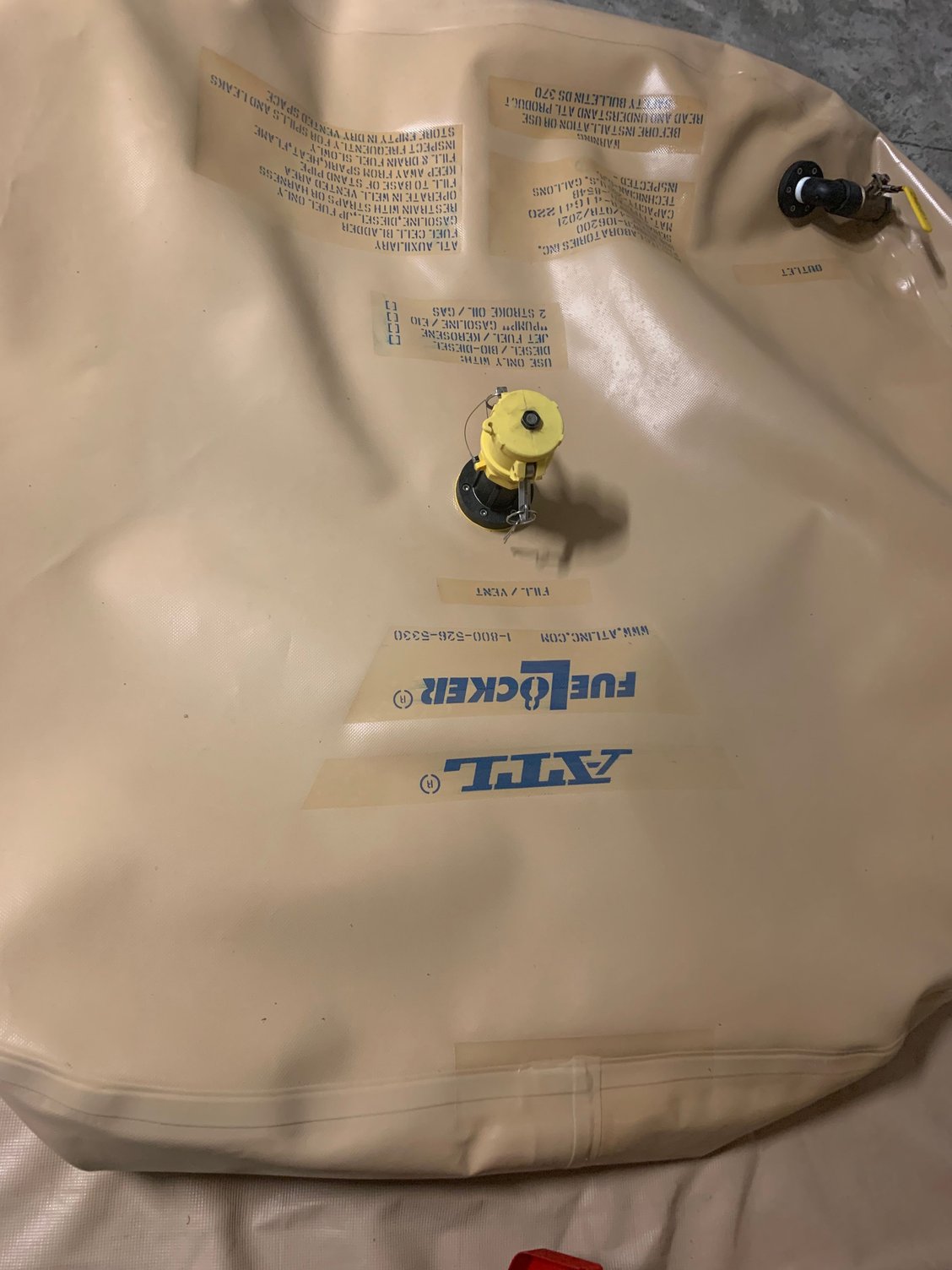 200 Gallon ATL Fuel Bladder The Hull Truth Boating and Fishing Forum