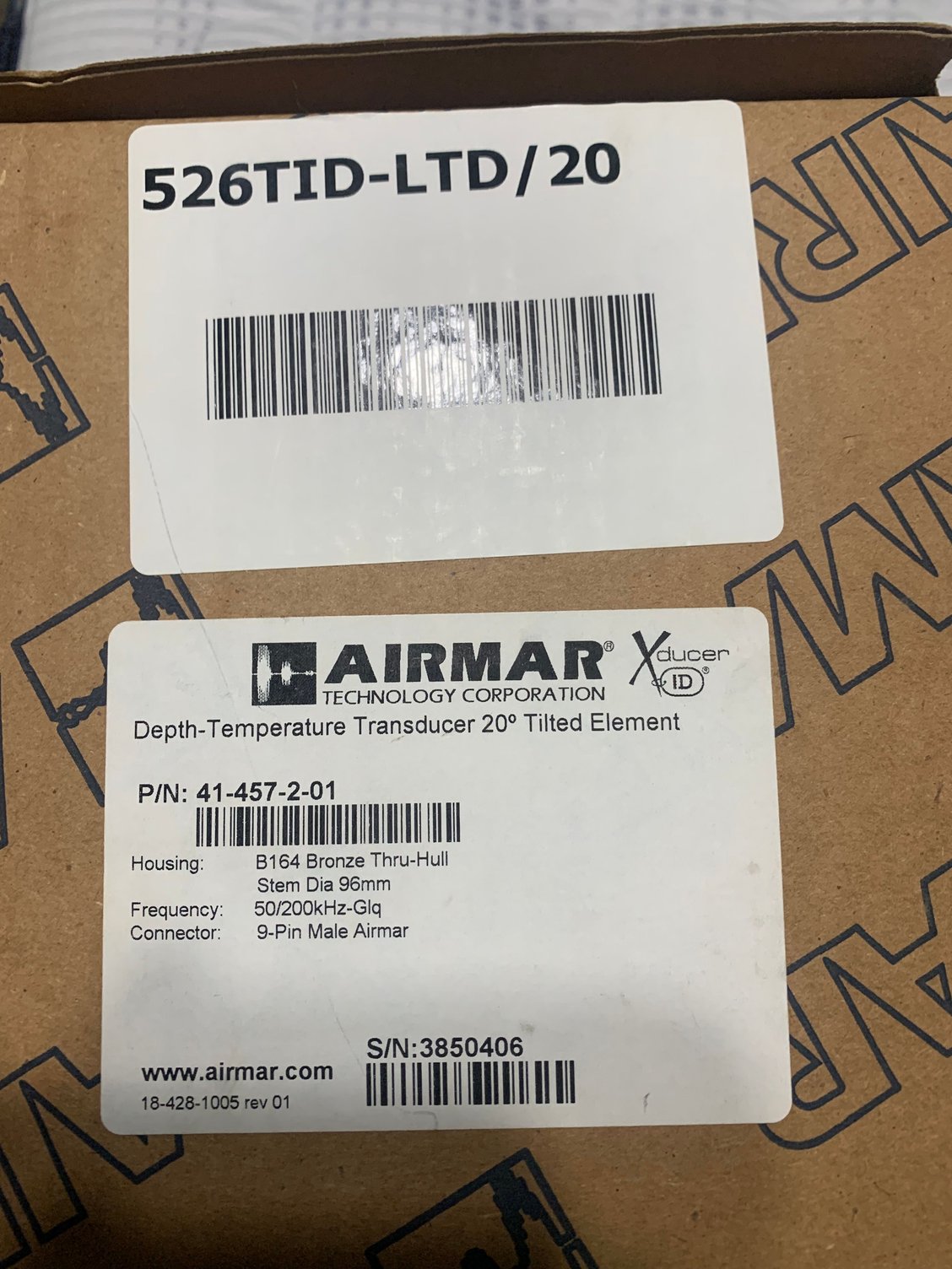 Airmar Flushmount high speed transducer The Hull Truth Boating and