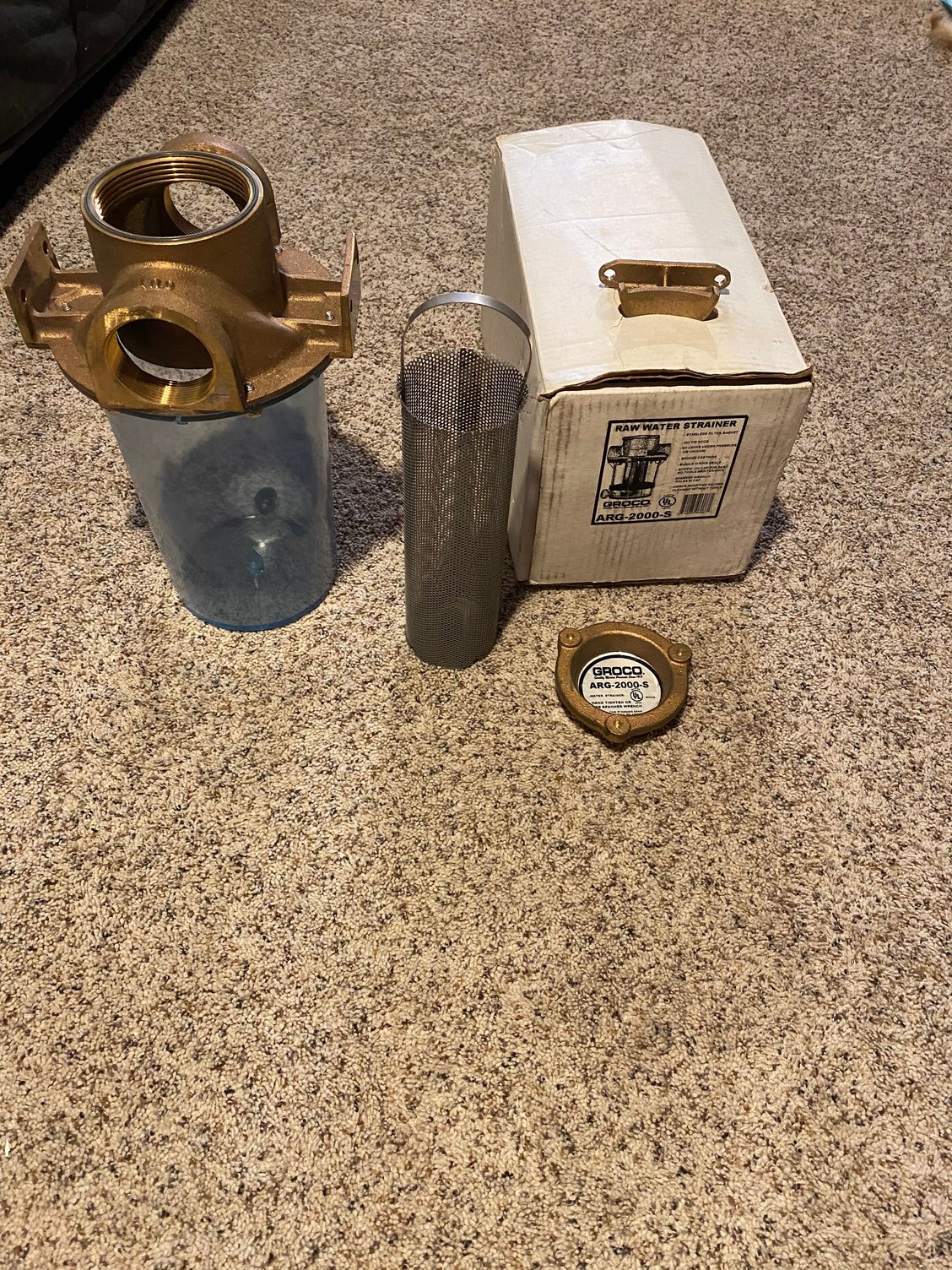 Groco ARG 2000S Sea Strainer The Hull Truth Boating and Fishing Forum