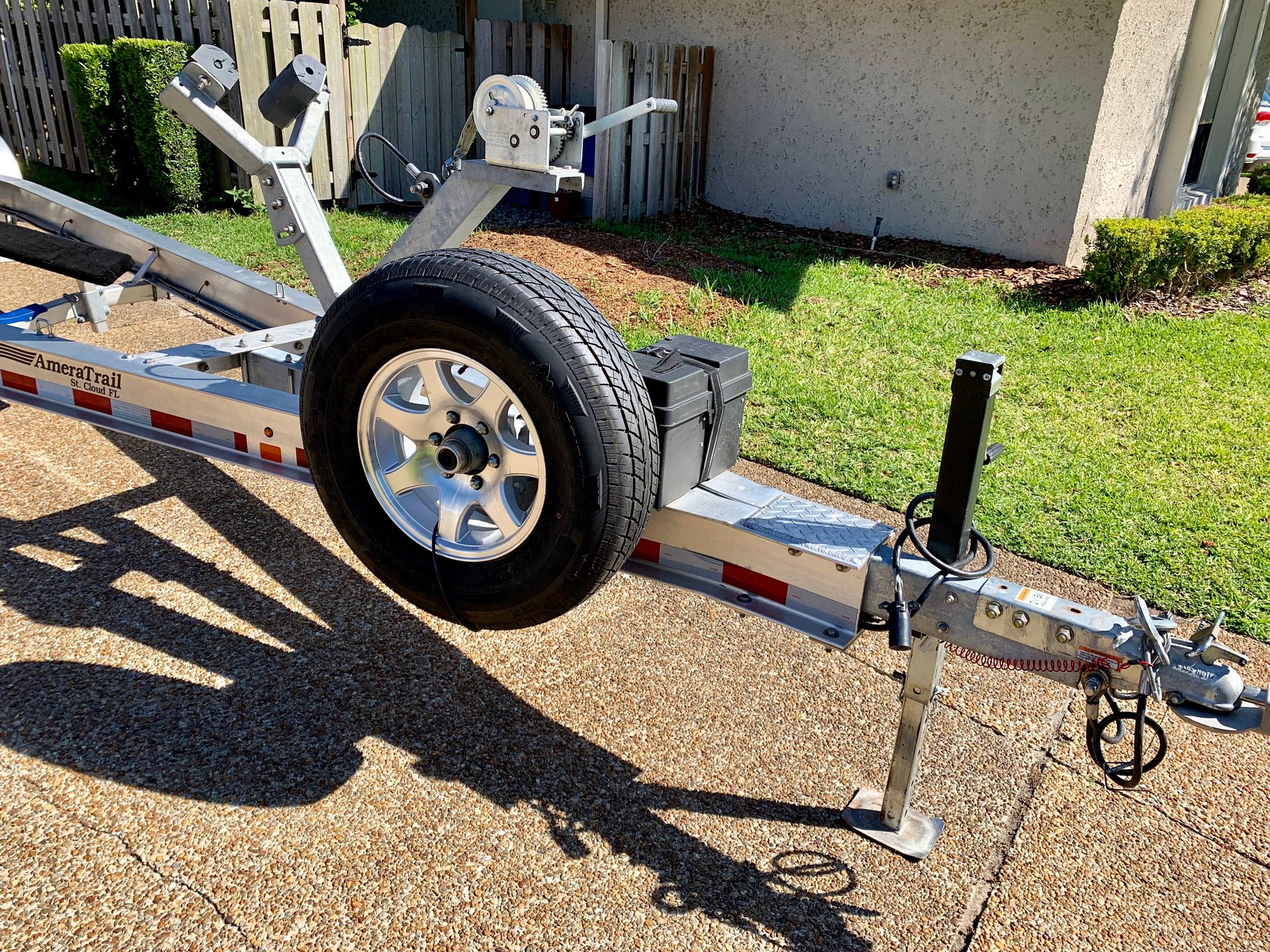 2018 32'34' AmeraTrail Triple Axle Boat Trailer SOLD!! The Hull