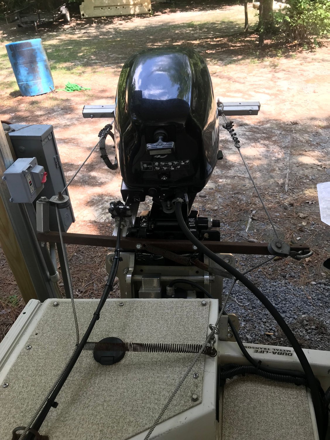 1860 Duracraft Aluminum Center Console Bowfishing Kicker Rig The Hull