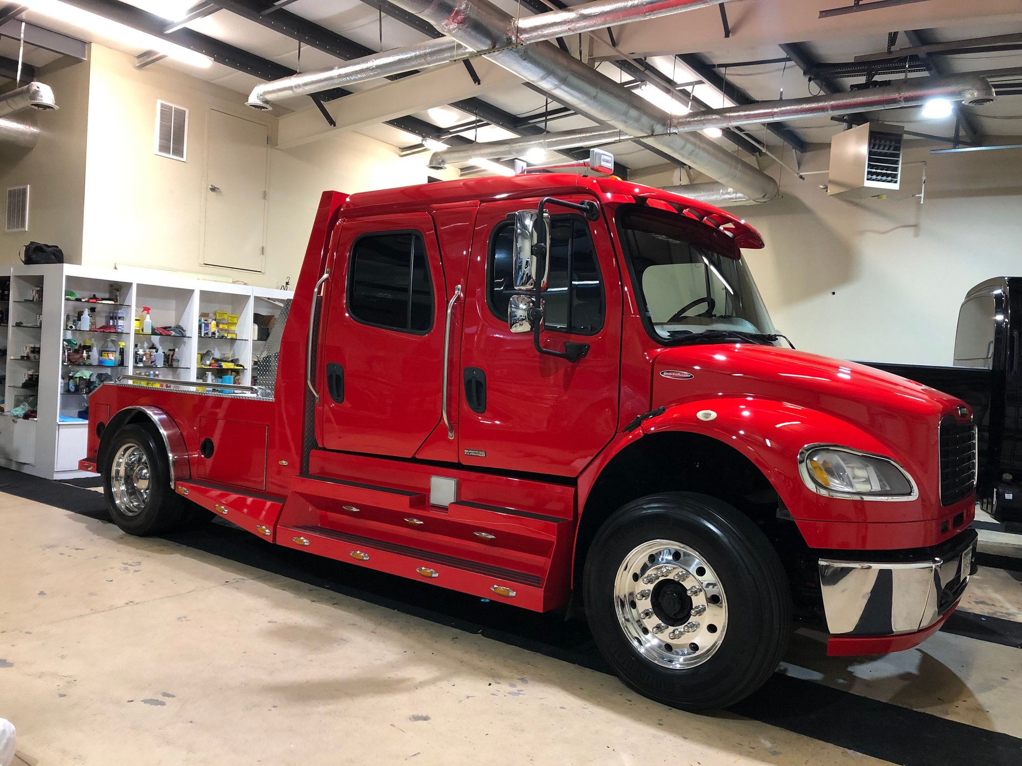 2009 Freightliner M2 Sportchassis Crew Cab Hauler The Hull Truth