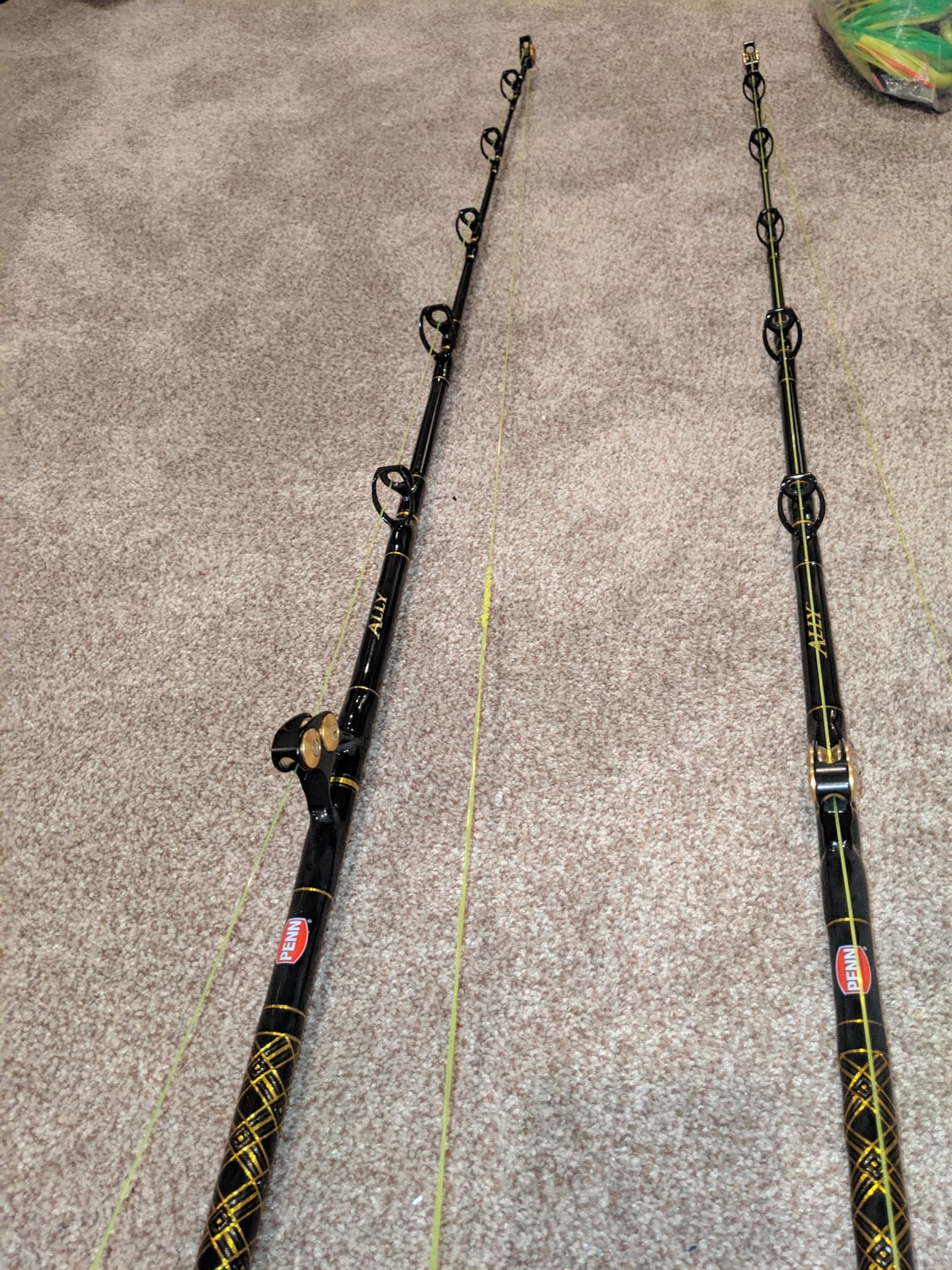 SOLD Penn squall 50vsw with Penn Ally rods - The Hull Truth