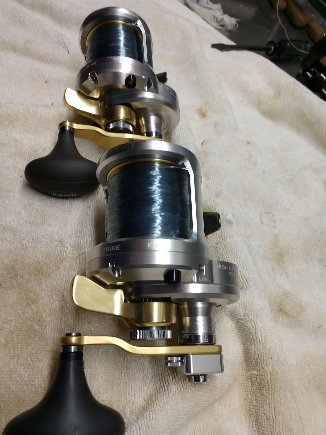 Shimano TALICA 16 2 SPEED REELS LOADED WITH JB 80LB HOLLOW CORE - The Hull  Truth - Boating and Fishing Forum
