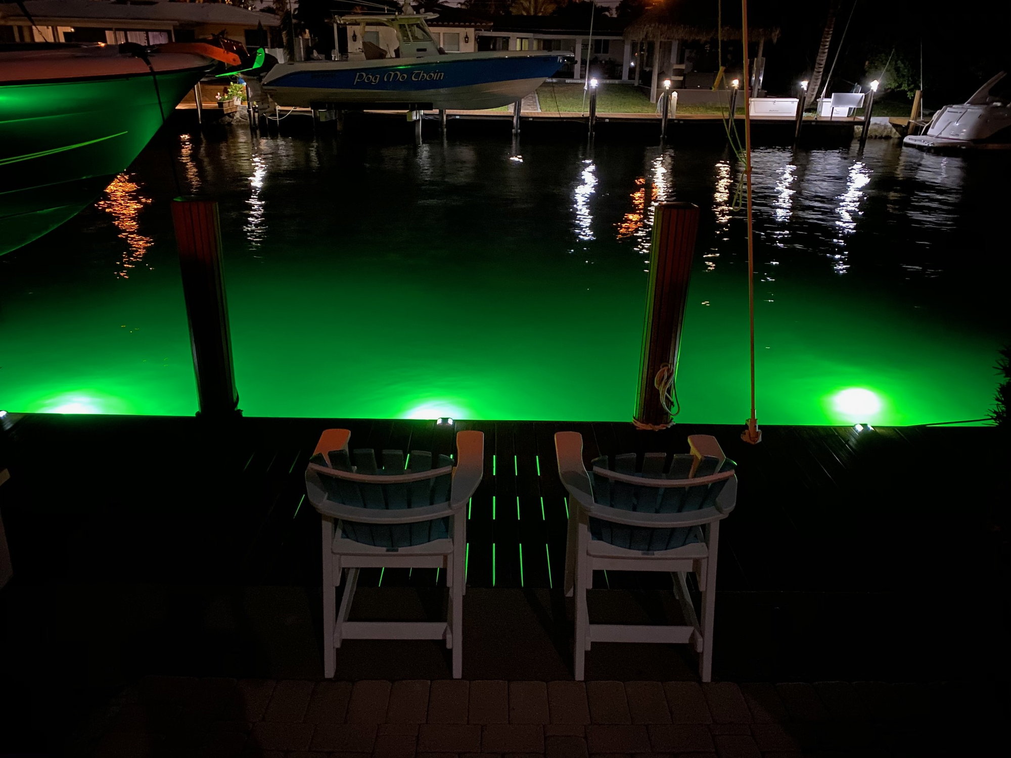 Underwater LED Dock Light for Water Deeper than 10' - Loomis LED