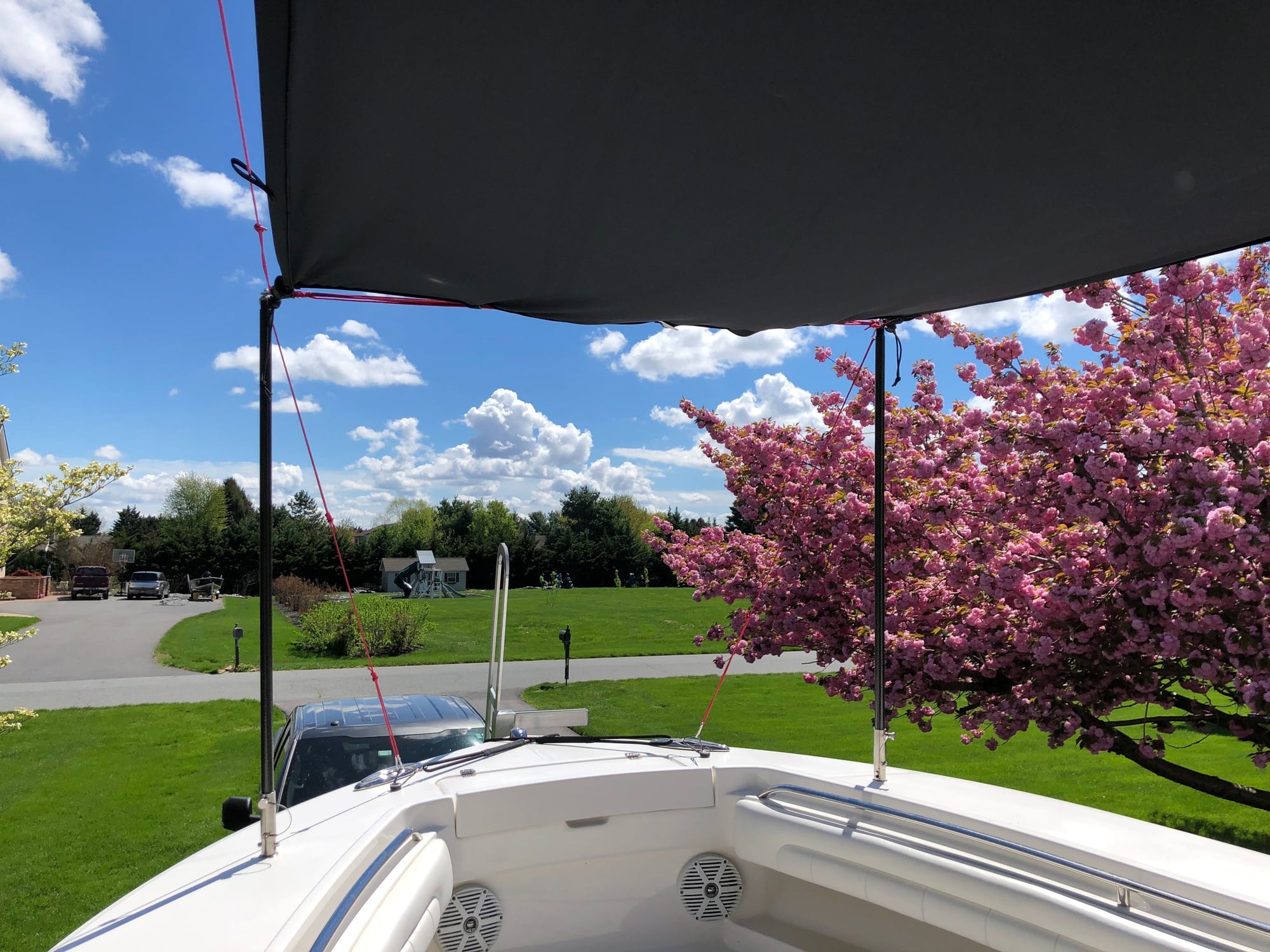 Sun shade in the boat? - Outdoor Gear Forum - Outdoor Gear Forum