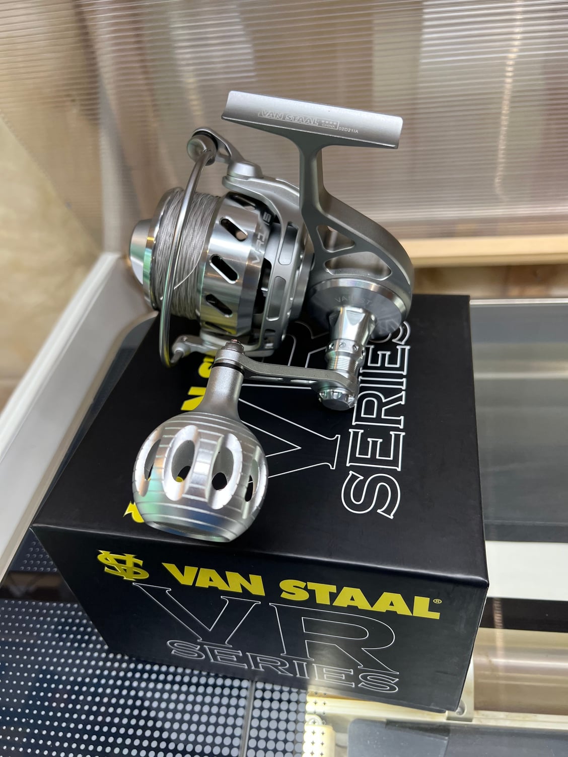 Van Staal VR175 Silver w/ VS Power Knob - The Hull Truth - Boating and  Fishing Forum
