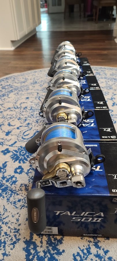 4 Shimano Talica 8iis and 1 Tac 25 - The Hull Truth - Boating and