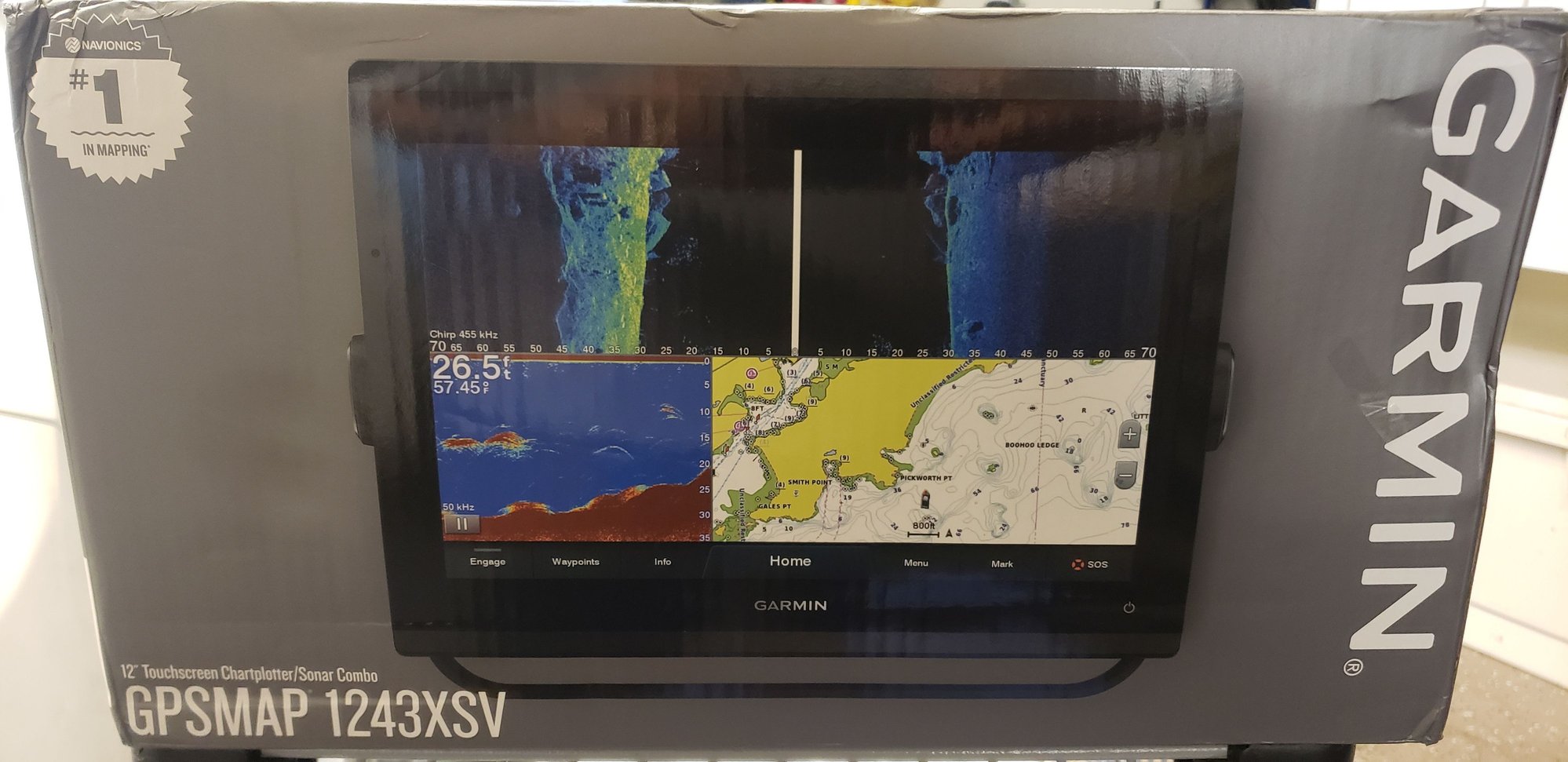 Brand new Garmin 1243 XSV The Hull Truth Boating and Fishing Forum