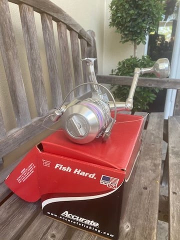 SOLD New Accurate SR-6 Twin Spin Spinning Reel - The Hull Truth