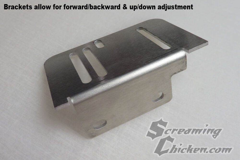 Camaro Double DIN radio brackets from Screaming Chicken Third