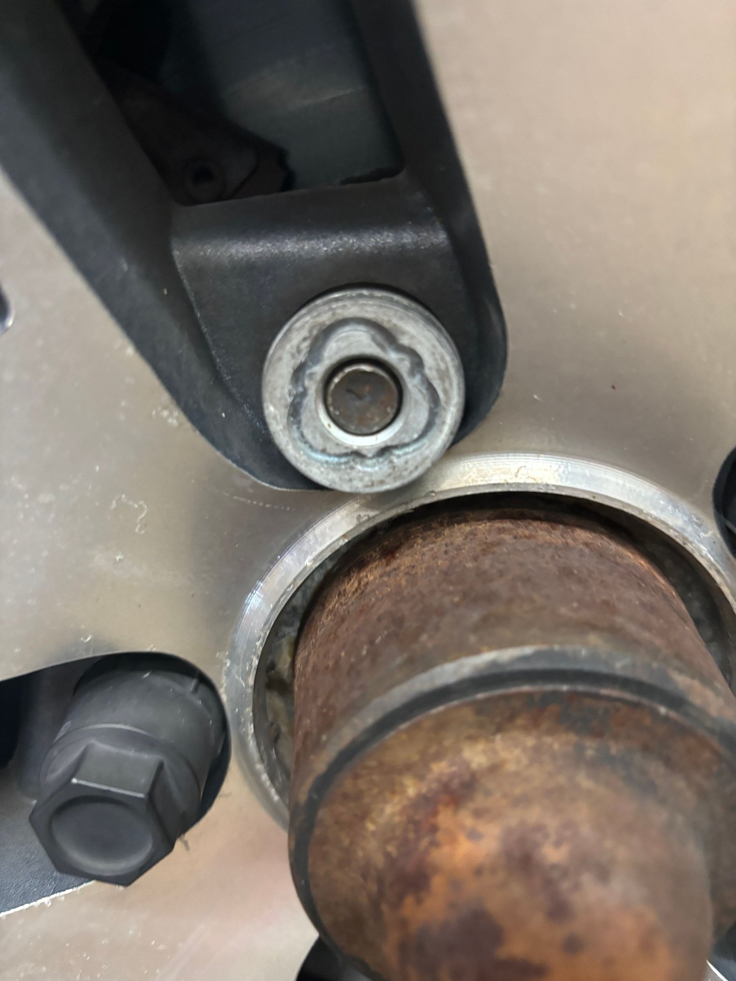 I�m literally begging at this point for someone to have this wheel lock key. I will buy it. I need it to desperately get these wheels off. The previous owner never cared to know where he put it. Apparently he put it in the car everytime he was done with it but I�ve looked literally all over the car. Nothing. And he replaced the caliper on the driver side so he has taken the wheels off before with said key. But I have looked online. Nothing. I desperately need help. 