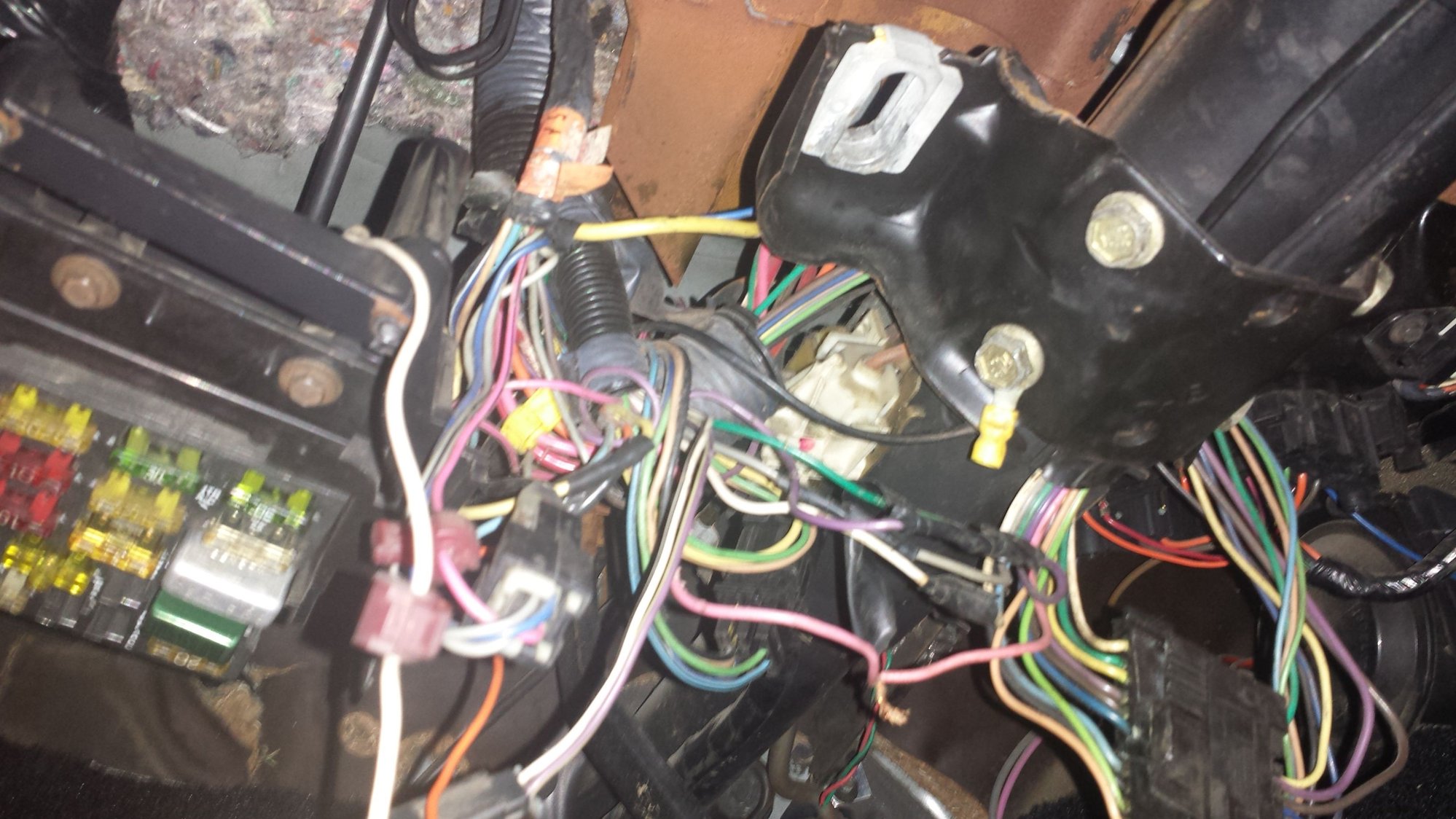 Help, No instrament lights and fuel gauge pegged past full after