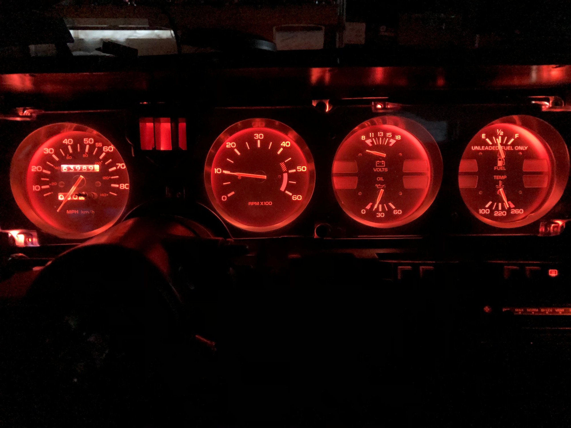 SOLVED for brighter dash lights ‘84 TA Third