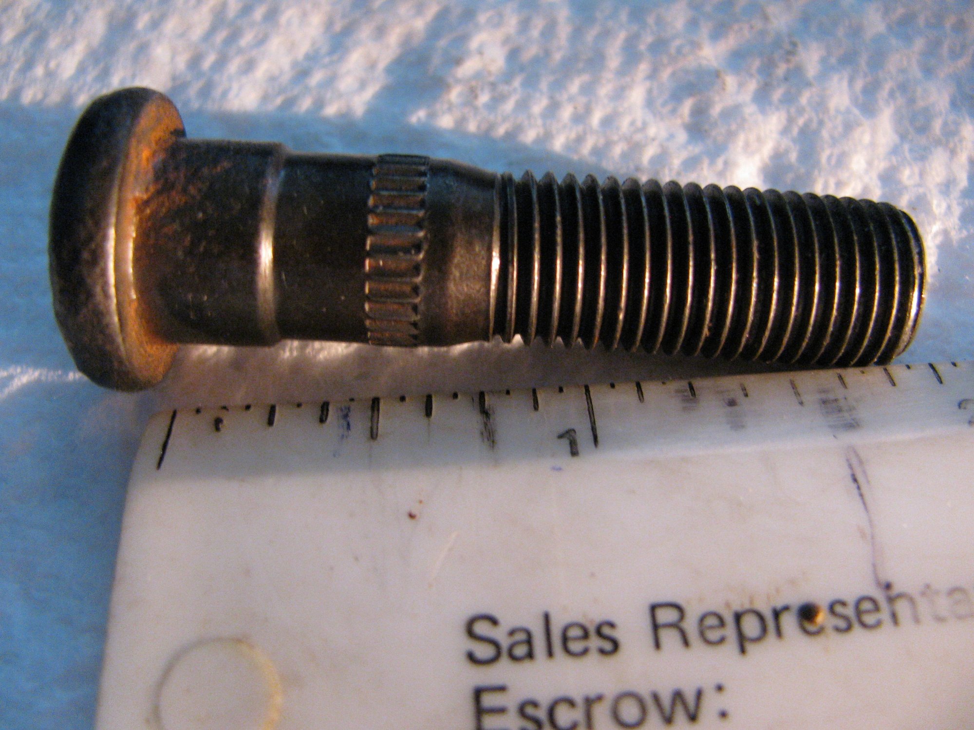 front disk brake wheel studs Third Generation FBody Message Boards