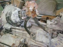 Pedals loosely back in the hanger.