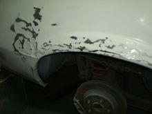 More progress. Going to get my fender roller out now and work it a little more.