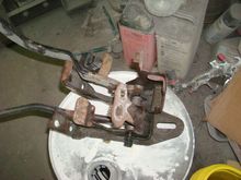 Pedal bottom after soaking all night in de-ruster.