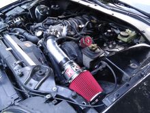 3.9L Jaguar V8 with Spectra Kit, SCT Stage 2 Tune, stage two SCT cams and KKM 5.0 mass airlfow and throttle body upgrade.