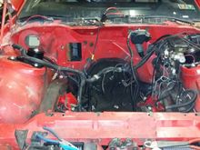 Here is what it looked like before I cleaned it up in there