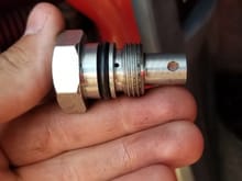 This is the enfire high pressure regulator removed from back of Saginaw style pump, if you dont know what im talking about here.