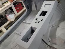 Test fit console post primer