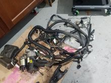 Pile of harness from the CCC original setup. Will be replaced with wiring for TPI