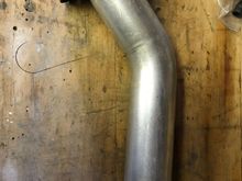 Flowmaster 3” elbow. From single cat system 