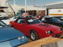 1990 IROCS coming back from ASC to be shipped!