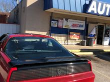 Was buying spark plug wires etc at local auto store on nice 74 degree day in January. 