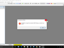 this is the error message