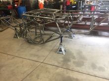 Off the table and upside down. Time to weld the bottom