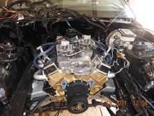 Engine in! Now the cosmetics begin.  New metal, paint, and iterior.