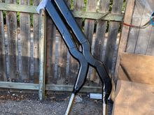 Painted with high heat paint and ready for installation 