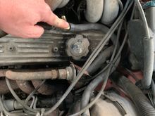 Precious owner at some point used an AN fitting t to tee the brake booster into the PCV or give versa to a vacuum feed on the intake. Is this factory? I removed it and left the PCV open to atmosphere for now. Ran brake booster right to the manifold since check valve sits in booster itself.