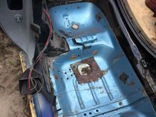 Test fitting the floors. Still have some more trimming to due then por-15.