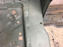 Driver side engine bay