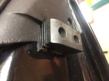 New rubber shim backing up 4 OEM shims.