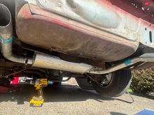 Final product.  Some antisense and clamps all around so I’ll be able to remove it more easily than if need be for maintenance reasons.