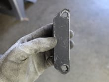 (aftermarket) rubber bump stop trimmed about 3/8in
