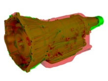 6L80 in Red, 4L80 in Green - 50% Transparency