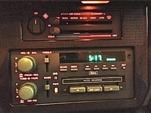 Original radio was UX1 (cassette w/equalizer) but prior owner had a Pioneer cd player. I installed this refurbished UM6 with new tape mechnism and Aux jack so I can jam to Sirius 80's on 8 from my phone!