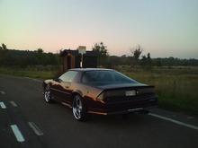 black out tail to