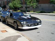 my car in Worcester, MA at the summer nationals show