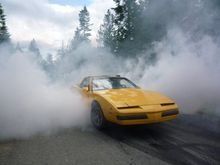 1989 V8 Firebird   T-Tops   Grad 08 Burnouts   Burnout tires = This picture.